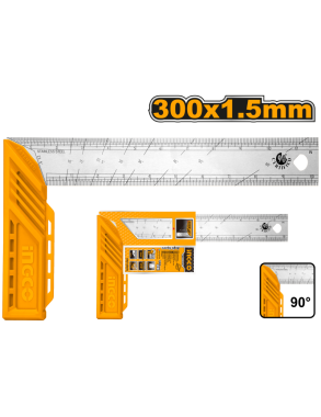 SQUADRA 300MM AD ANGOLO RETTO