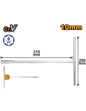 CHIAVE A T DA 10 MM