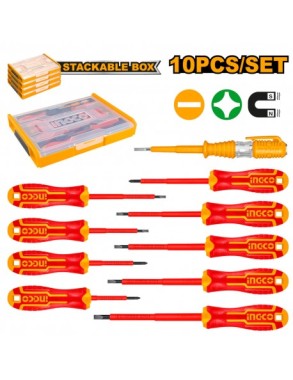 SET 10PZ CACCIAVITI ISOLATI