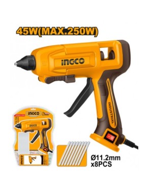 PISTOLA TERMOCOLLANTE 45W +...