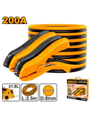 CAVI BATTERIA AUTO 200A 2,5MT