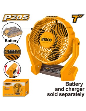 VENTILATORE DA TAVOLO 7" A...