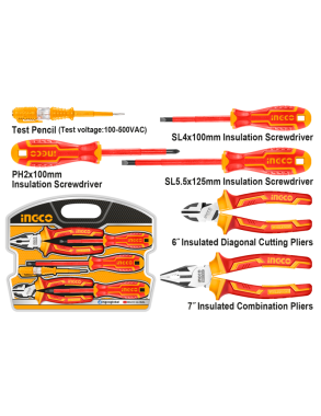 SET 6PZ UTENSILI ISOLATI